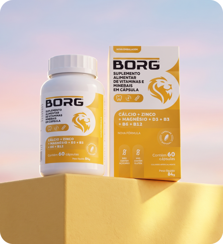 Cálcio + Zinco + Magnésio + D + B3 + B6 + B12 + Boro